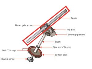 200mm H-Clamp Boom